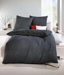 Kaeppel Maco-Satin-Bettw&auml;sche Eternity Combo, 2-TLG. Zinn, 200X200 cm | 100%