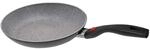 BALLARINI Click & Cook Bratpfanne mit klappbarem Griff, Granitium