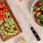 Sabatier &ndash; IDEAL Santokumesser, 100% geschmiedet &ndash; 18 cm &ndash; Klinge aus Edelstahl