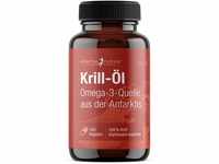 Krillöl Kapseln hochdosiert mit 1000 mg pro Tag - 180 Kapseln für 3 Monate -