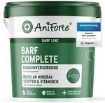 AniForte Barf Complete Pulver für Hunde 1kg - Natürliche Rundumversorgung, Reich an AniForte Barf Complete Pulver für Hunde 1kg - Natürliche Rundumversorgung, Reich an