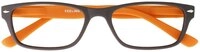 I NEED YOU Lesebrille Feeling, +1.00 Dioptrien, braun-orange