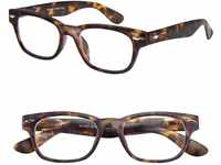 I NEED YOU Lesebrille Woody / +3.00 Dioptrien/Havanna, 1er Pack