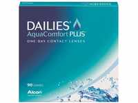 Dailies AquaComfort Plus Tageslinsen weich, 90 Stück, BC 8.7 mm, DIA 14.0 mm, -8.50