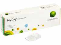 MyDay daily disposable, Tageslinsen weich, 30 Stück / BC 8.40 mm / DIA 14.20...