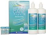Solocare Solo Care Aqua Pflegemittel f&uuml;r weiche Kontaktlinsen, Systempack 2x360 ml,