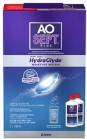 Aosept Plus mit Hydraglyde Kontaktlinsen-Pflegemittel, Vorratspackung, 2 x 360...