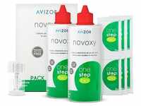 Avizor One Step Contact Lens Solution (3 Months Supply) 2x350ml and 90 Tablets...