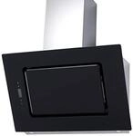 PKM 9040/90BZ Dunstabzugshaube | Wandhaube | Wandesse | schwarzes Glas | 90 cm | LED