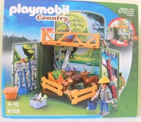 Playmobil 6158, Playmobil - Waldtierf&uuml;tterung Aufklapp-Spielbox (6158)