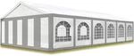 TOOLPORT Hochwertiges Partyzelt 6x12 m Pavillon Zelt PE Plane 450 N Gartenzelt