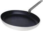 Vogue Antihaft-Bratpfanne, oval, mit Teflon Platinum Plus, 36cm, Gr&ouml;&szlig;e: 360(Dia)