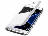 Samsung Original S View Cover Hülle EF-CG935 für Galaxy S7 edge - Weiß