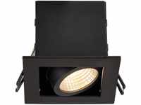 SLV LED Einbaustrahler KADUX, dreh- und schwenkbar | Dimmbare Decken-Lampe zur