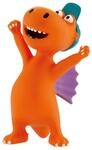 Bullyland 44050 - Spielfigur, kleiner Drache Kokosnuss, ca. 6 cm, bunt