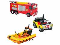 Dickie 203099629 Toys Feuerwehrmann Sam 3 Pack, Set mit 3 verschiedenen