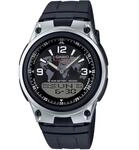 Casio Herren Uhr Analog/Digital Quarz mit Resinarmband AW-80-1A2VES