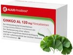 ALIUD PHARMA Ginkgo AL 120 mg, 60 Filmtabletten: