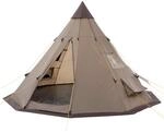 CampFeuer Tipi Zelt Spirit f&uuml;r 4 Personen | 3000 mm Wassers&auml;ule | Braun 