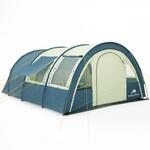 CampFeuer Zelt Multi f&uuml;r 4 Personen | 5000 mm Wassers&auml;ule | Blau/Sand |...