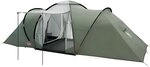 Coleman Zelt Ridgeline 4/6 Plus, 4/6 Mann Zelt, 4/6 Personen Vis-A-Vis Tunnelzelt,