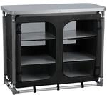 CampFeuer Campingschrank faltbar | 102 cm x 47 cm x 83,5 cm | Campingk&uuml;che mit 2