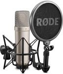 R&Oslash;DE NT1-A Gro&szlig;membran-Kondensatormikrofon mit Nierencharakteristik,