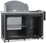 CampFeuer Campingschrank | Campingk&uuml;che mit Aluminiumgestell | Spritzschutz und