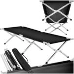 tectake&reg; XL Alu Feldbett klappbar mit Transporttasche, Campingbett, Campingliege