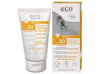 eco cosmetics Sonnencreme LSF 50 leicht getönt (2 x 75 ml)