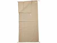 Outwell Erwachsene Schlafsack-innenbezug Cotton Liner Single, Beige, 185 x 80 cm
