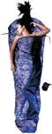 Cocoon Silk MummyLiner, Herren, Bl&auml;tter, 95" x35/22