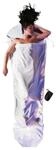 Cocoon Silk MummyLiner, Herren, Natur, 95" x35/22