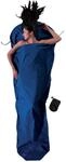 Cocoon MummyLiner Mumienschlafsack, Baumwolle, Dunkelblau, 241 x 90/56 cm