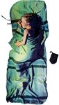 Cocoon Kids TravelSheet Baumwoll/Flanell Kindertasche - 100% Baumwolle, 180 x 76 cm,