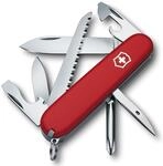 Victorinox Schweizer Taschenmesser Hiker, Swiss Army Knife, Multitool, 13 Funktionen,
