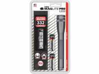 Mag-Lite Mini Pro LED Taschenlampe, 226 Lumen, ANSI Standard getest, titan-grau