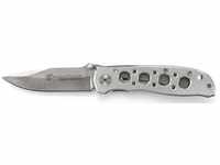Smith & Wesson Erwachsene Messer Extreme Ops Silver Aluminium-Heft Länge geöffnet: