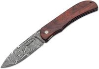 B&Ouml;KER PLUS Taschenmesser Exskelibur I Cocobolo Damast