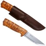 Helle Messer Helle Outdoormesser, Modell 75 Hunter, Dreilagenstahl, masurische Birke,
