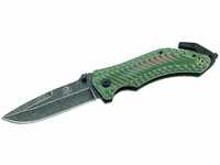 Puma TEC Messer Rettungsmesser G10 Griff Länge geöffnet: 21.5cm, grau, M