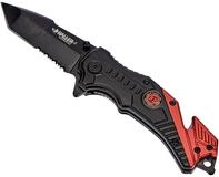 Haller 83473 Messer Rescue Taschenmesser IV, Schwarz, One Size