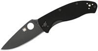 Spyderco Men's Knive Tenacious sort 8,6 cm Messer, Schwarz, STANDARD EU