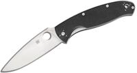 Spyderco C142GP Messer Resilience, schwarz, One Size