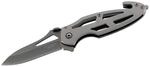 Herbertz Rettungsmesser - Stahl AISI 420 - Liner Lock - Gurtschneider - Schlagdorn -