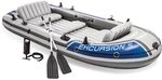 INTEX 68325EP Excursion 5 Schlauchboot Set: inklusive Deluxe 137.2 cm Bootsruder und INTEX 68325EP Excursion 5 Schlauchboot Set: inklusive Deluxe 137.2 cm Bootsruder und