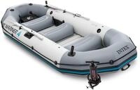 Intex Schlauchboot Boot Mariner 4 Set Phthalates Free Inkl. Paddel und Luftpumpe -