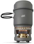 Esbit Spirituskochset - inkl. gro&szlig;em und kleinem Aluminium Topf - 985 ml & 470 ml -