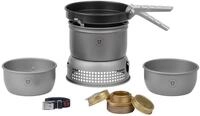 Trangia Campingkocher 27-3 aus eloxiertem Aluminium und Pfanne 2019