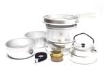 Scandic Trangia Sturmkocher gro&szlig; 25-2 UL (140252) mit UL Pfanne und T&ouml;pfen, mit